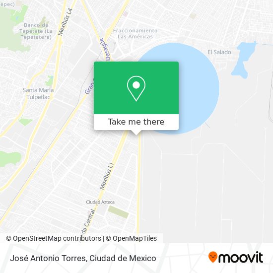 José Antonio Torres map