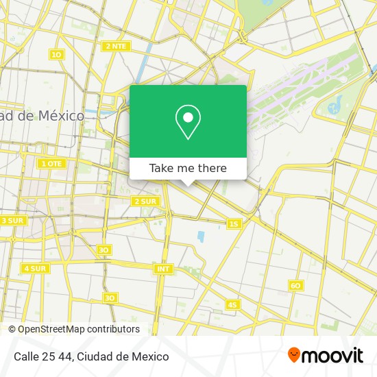 Calle 25 44 map