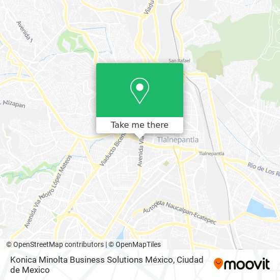 Konica Minolta Business Solutions México map