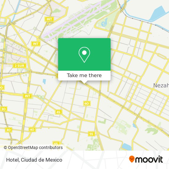 Mapa de Hotel