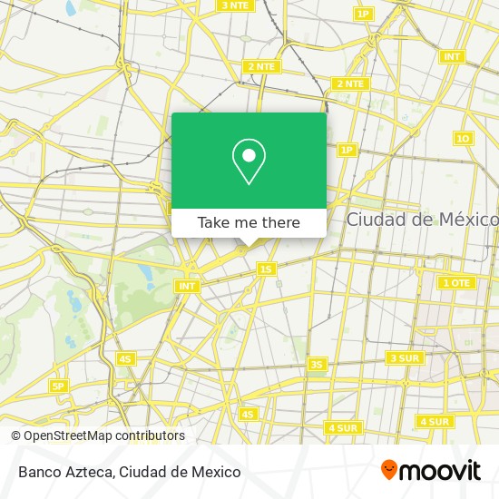 Banco Azteca map