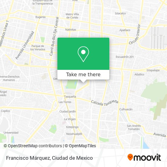 Francisco Márquez map