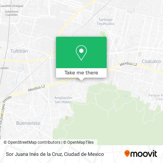 How to get to Sor Juana Inés de la Cruz in Cuautitlán by Bus?