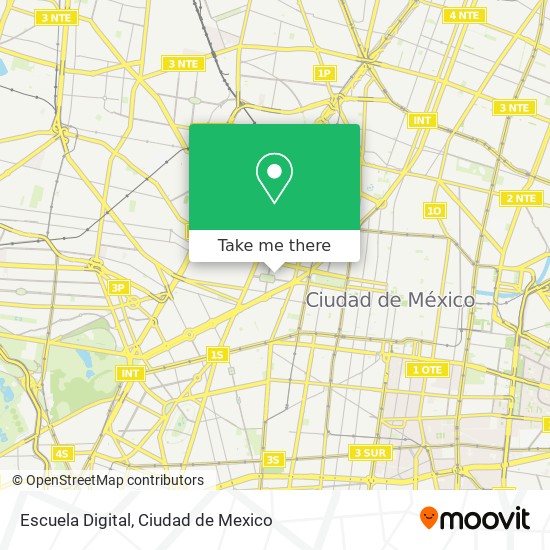 Escuela Digital map