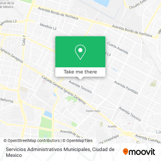 Mapa de Servicios Administrativos Municipales