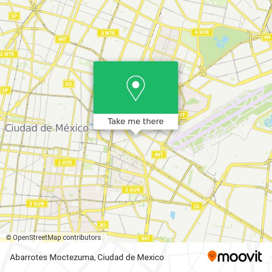 Abarrotes Moctezuma map