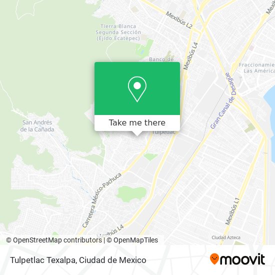 Mapa de Tulpetlac Texalpa