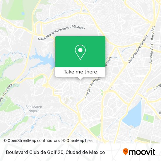 Boulevard Club de Golf 20 map
