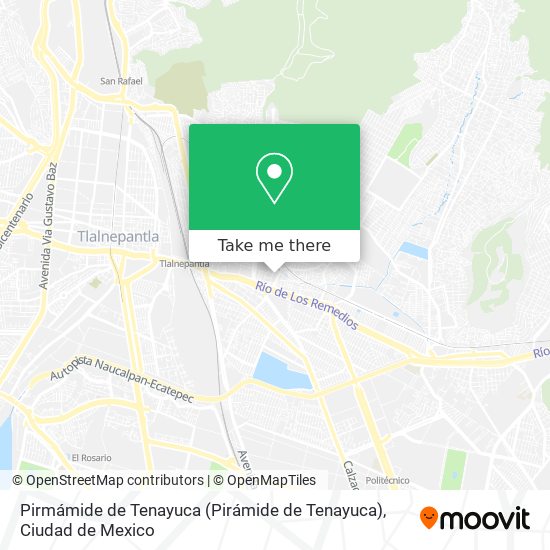 Pirmámide de Tenayuca (Pirámide de Tenayuca) map