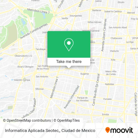 Informatica Aplicada Seotec, map