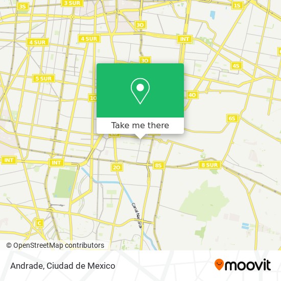 Mapa de Andrade