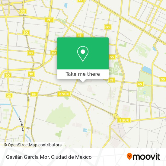 Gavilán García Mor map