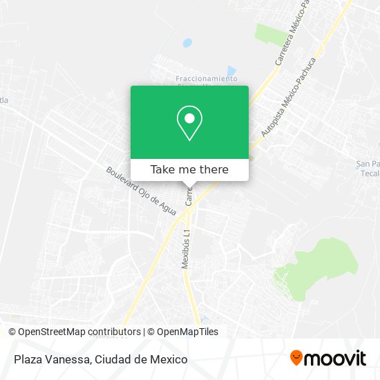 Plaza Vanessa map