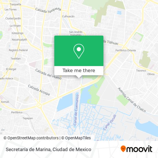 Secretaría de Marina map