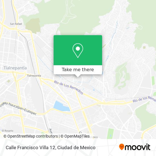Mapa de Calle Francisco Villa 12