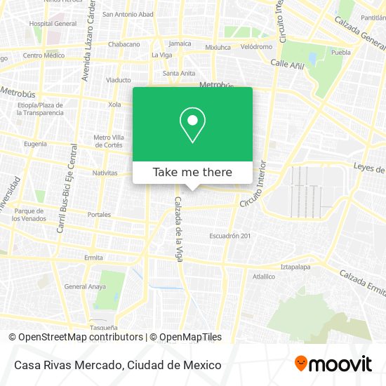 Casa Rivas Mercado map