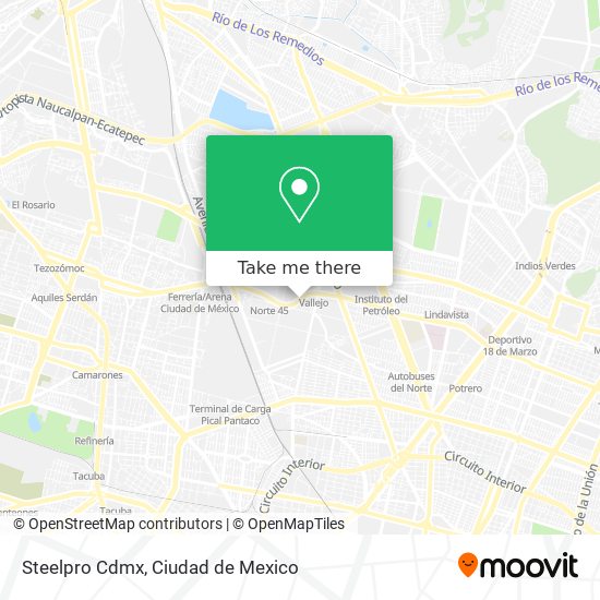 Steelpro Cdmx map