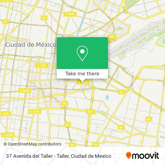 37 Avenida del Taller - Taller map