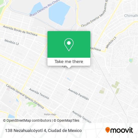 138 Nezahualcóyotl 4 map