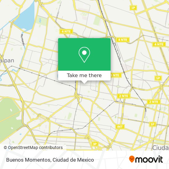 Buenos Momentos map