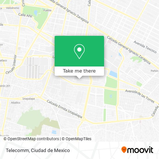 Mapa de Telecomm
