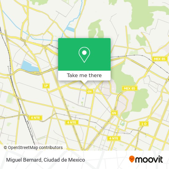 Miguel Bernard map