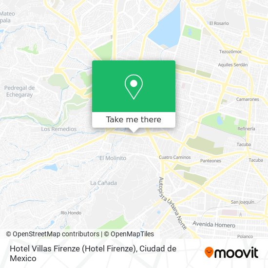 Hotel Villas Firenze (Hotel Firenze) map