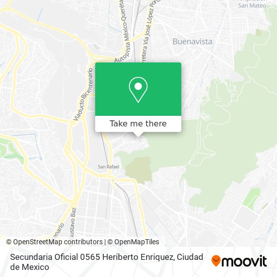 Secundaria Oficial 0565 Heriberto Enriquez map