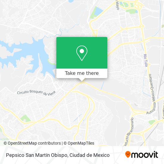 Mapa de Pepsico San Martín Obispo