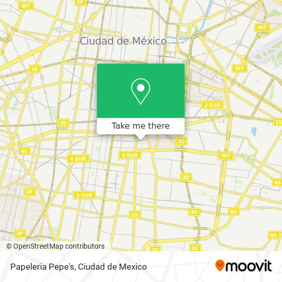 Papeleria Pepe's map