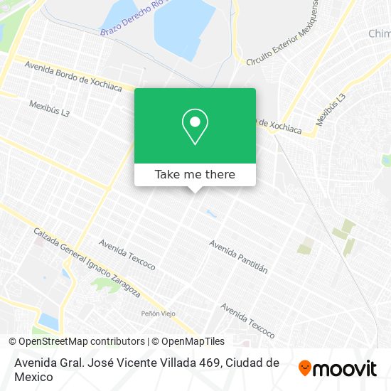 Avenida Gral. José Vicente Villada 469 map