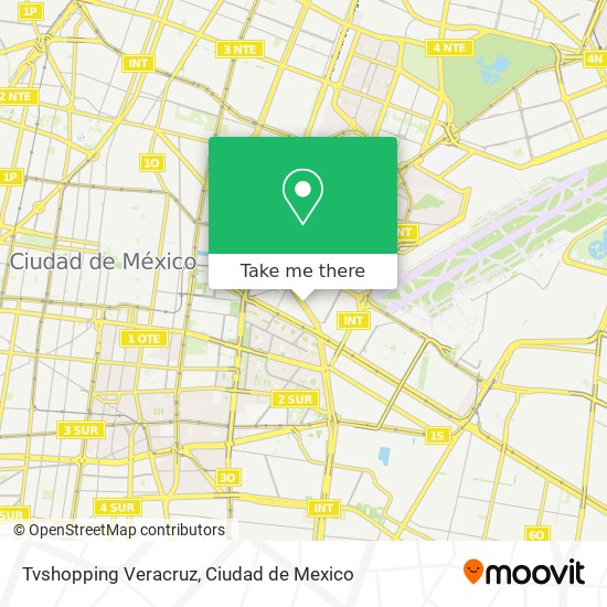 Tvshopping Veracruz map