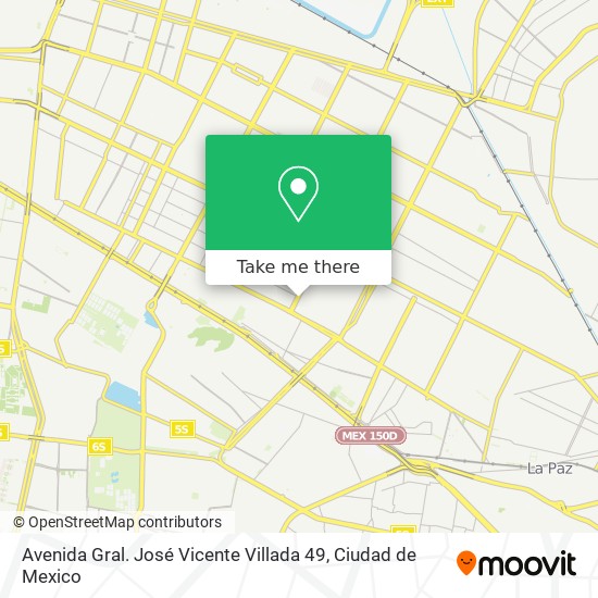 Mapa de Avenida Gral. José Vicente Villada 49