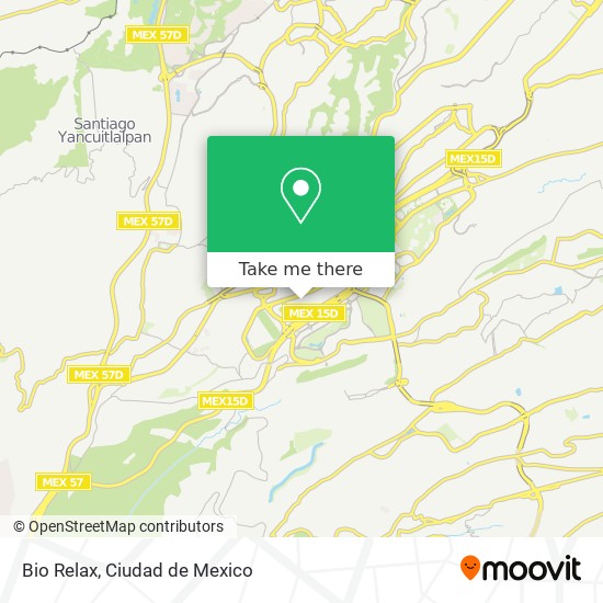 Bio Relax map