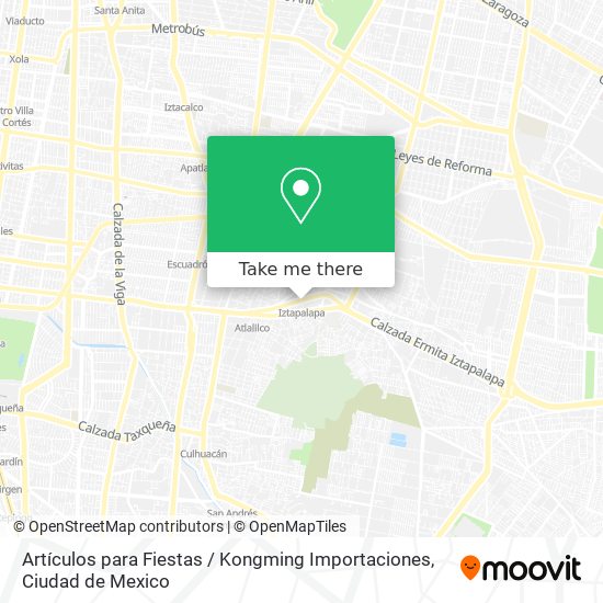 Artículos para Fiestas / Kongming Importaciones map