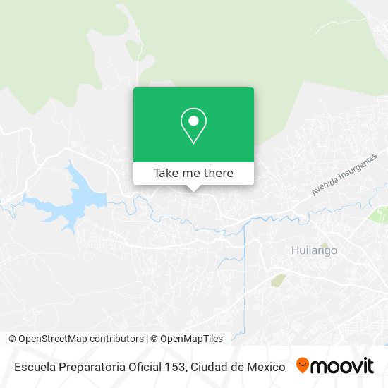 Escuela Preparatoria Oficial 153 map