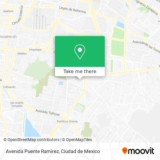 Avenida Puente Ramirez map