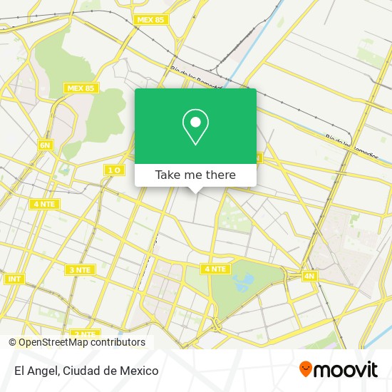 El Angel map