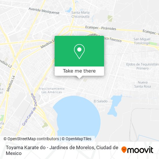 Toyama Karate do - Jardines de Morelos map