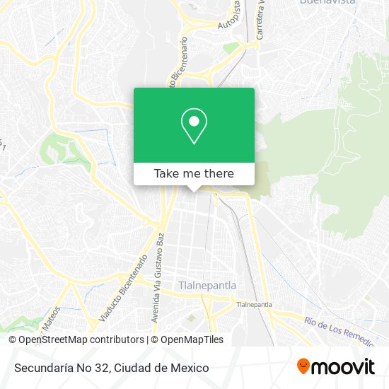 Mapa de Secundaría No 32