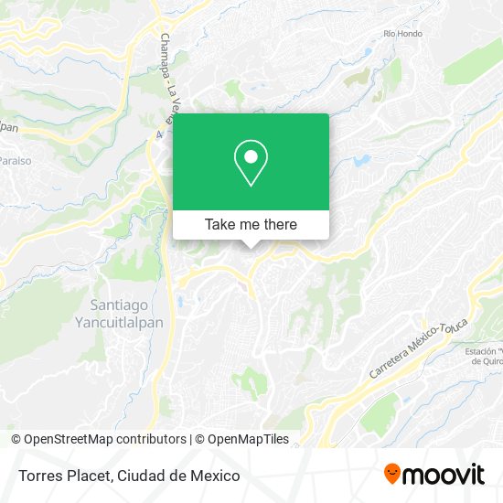 Torres Placet map