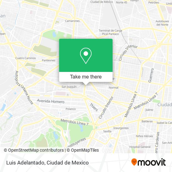 Luis Adelantado map