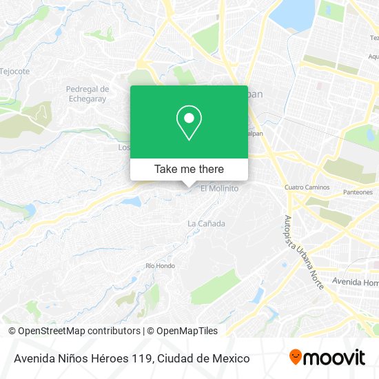 Mapa de Avenida Niños Héroes 119