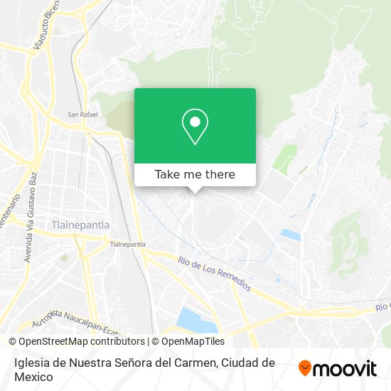 Iglesia de Nuestra Señora del Carmen map