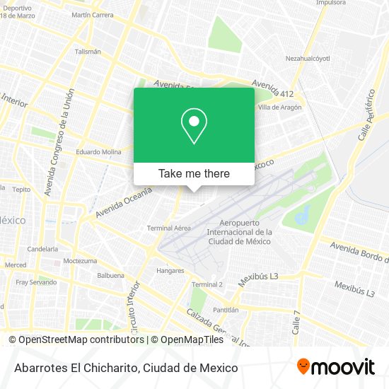 Mapa de Abarrotes El Chicharito