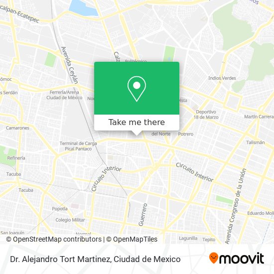 Dr. Alejandro Tort Martinez map