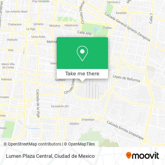 Mapa de Lumen Plaza Central