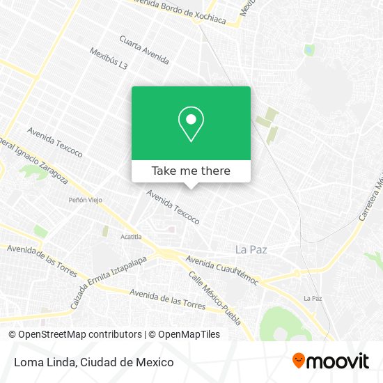 Mapa de Loma Linda