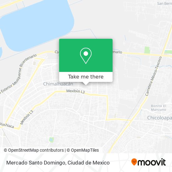 Mercado Santo Domingo map