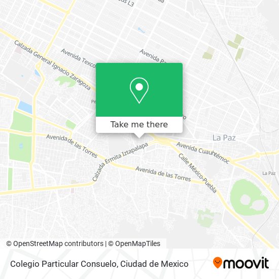 Mapa de Colegio Particular Consuelo